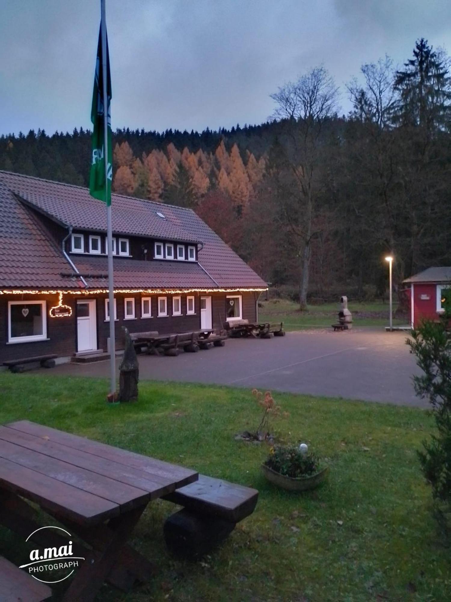 Ferienwohnung Harzklub Wanderheim Wildemann Exterior foto